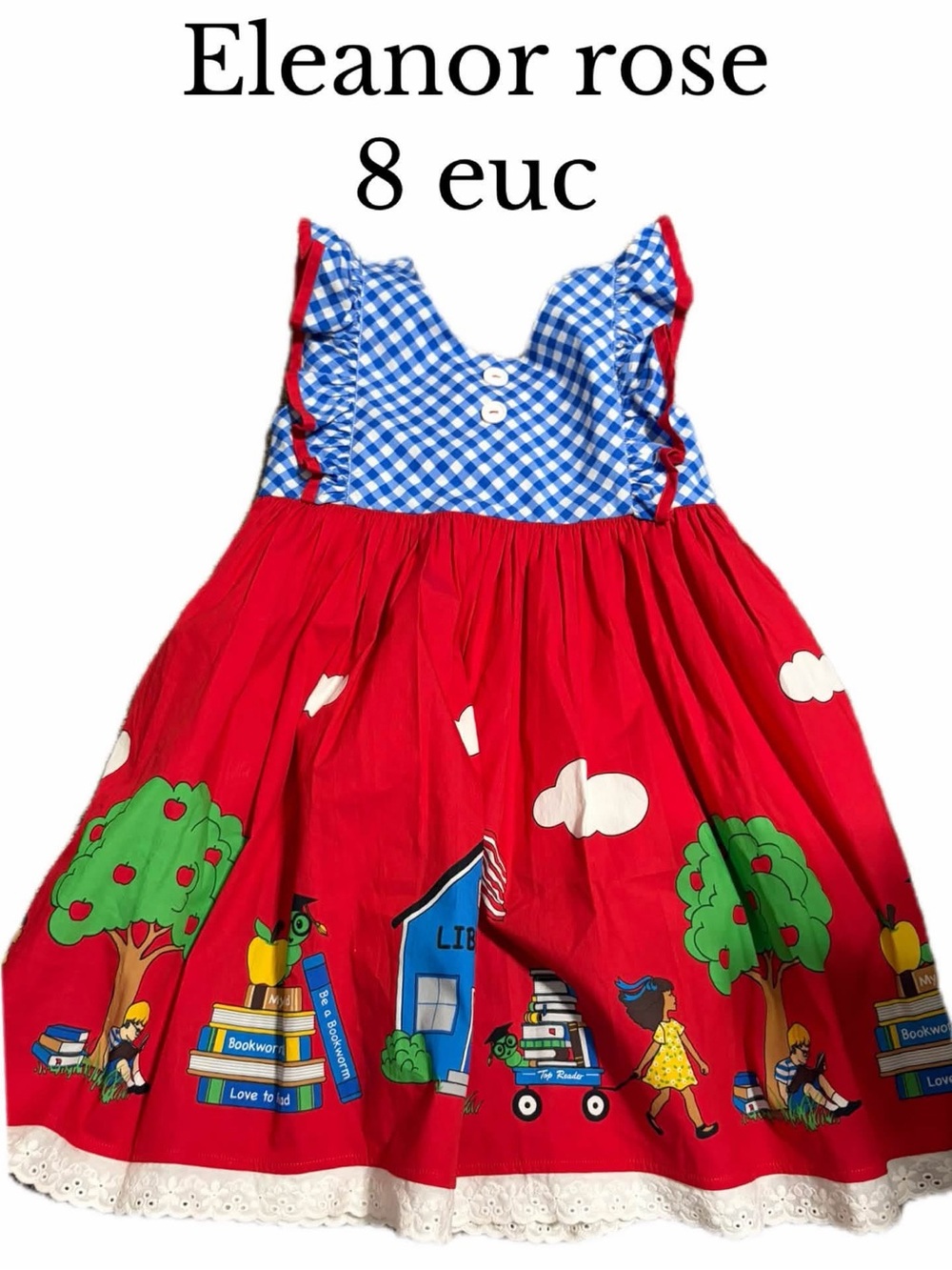 Eleanor rose 8 school dress
